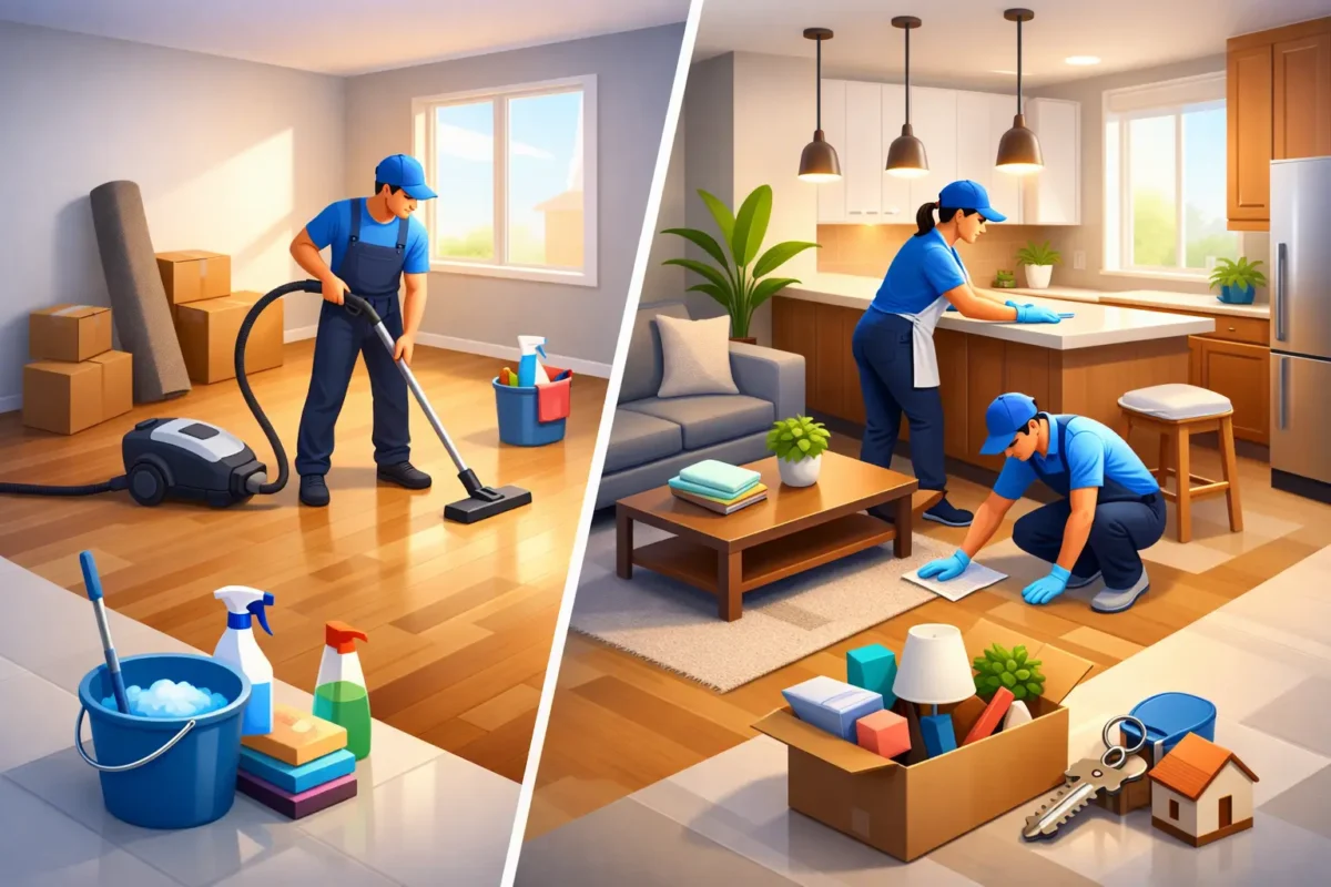 Move In and Move Out Cleaning Services