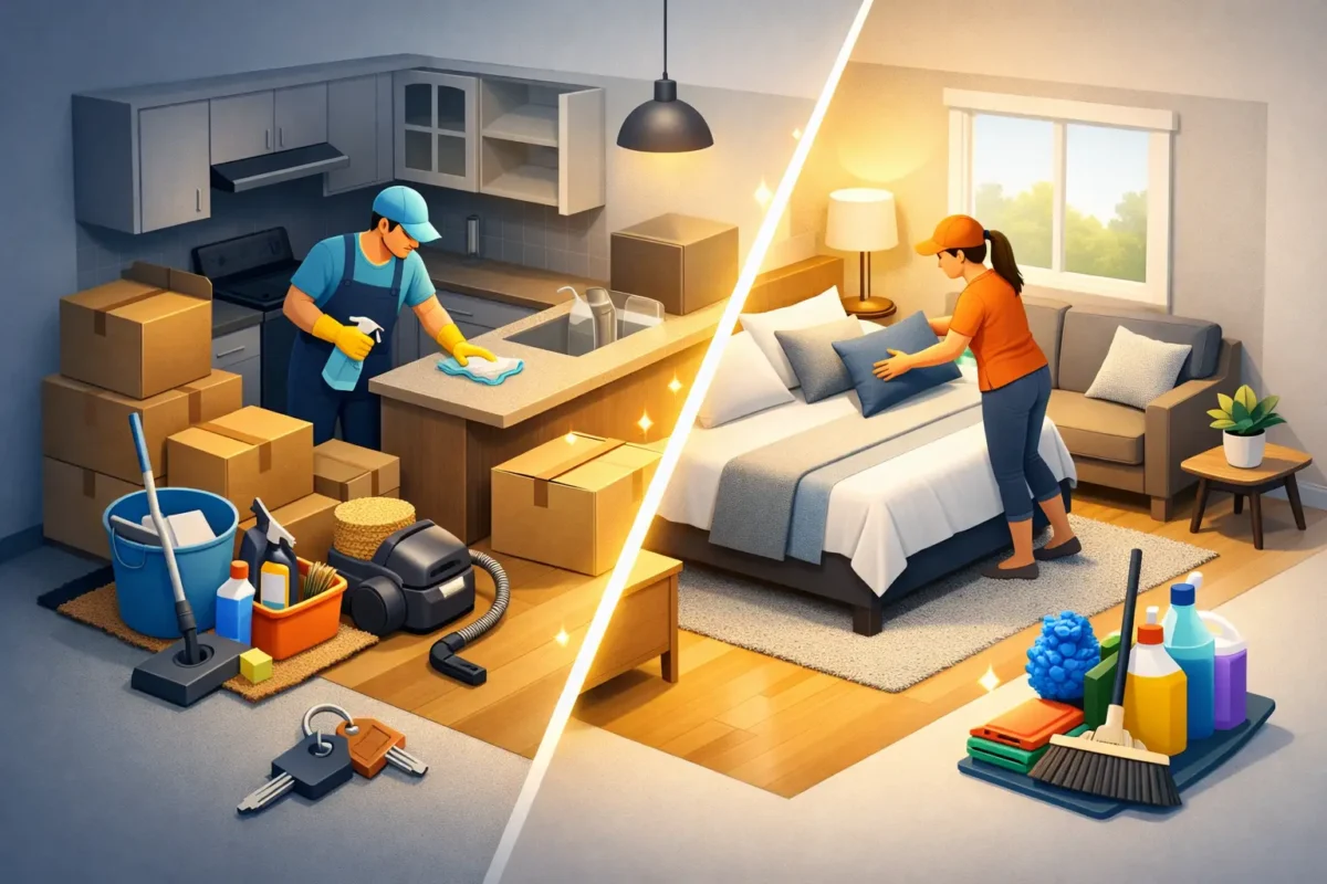 What Is Included in a Move In Move Out Cleaning?