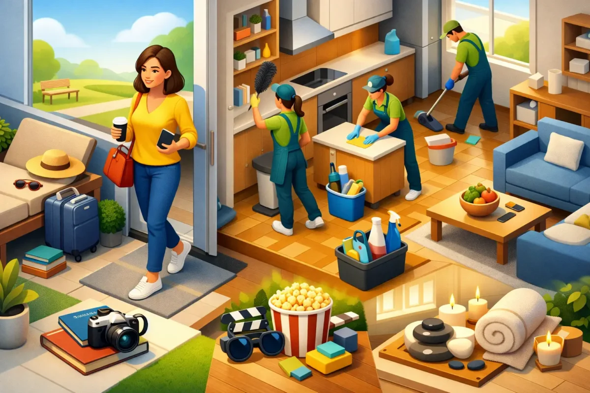 What to Do While House Is Being Cleaned